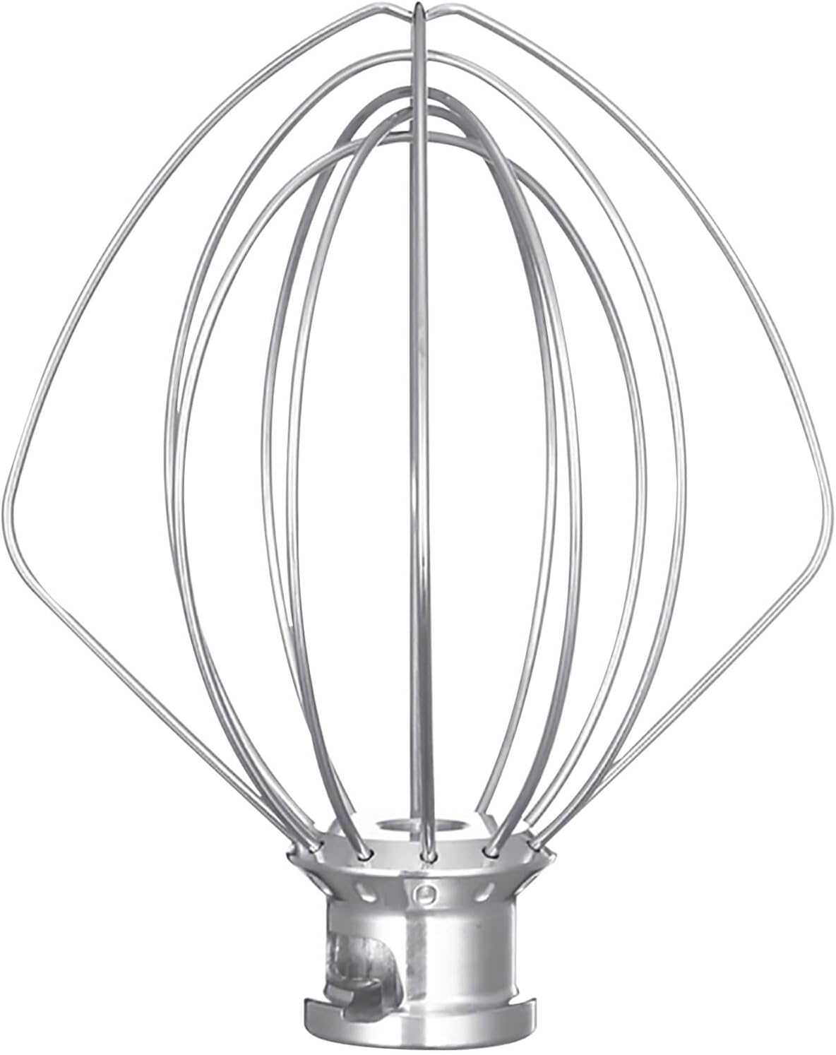 K45WW Wire Whip for Kitchenaid Stand Mixer, Stainless Steel, Egg Heavy Cream Beater, Cakes Mayonnaise