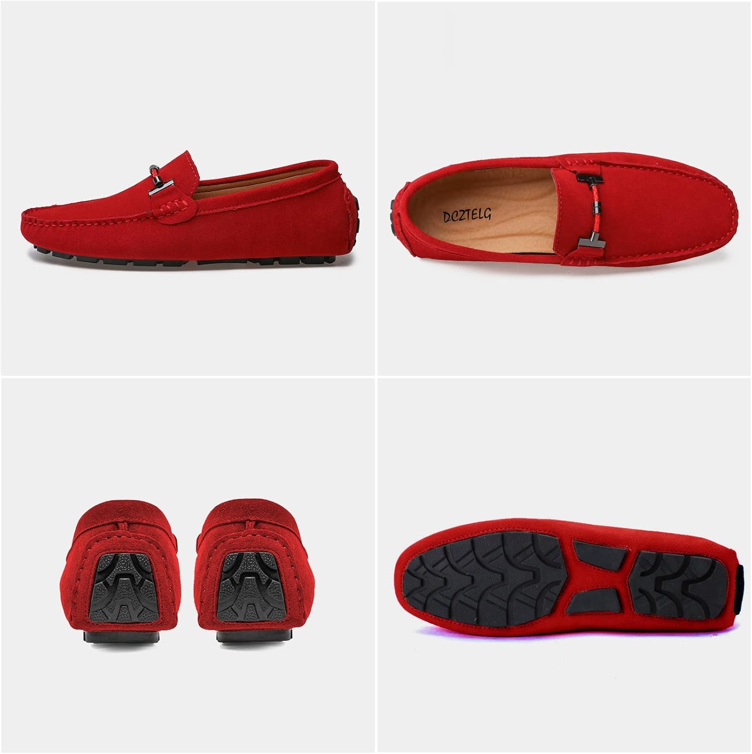 DCZTELG Penny Loafers for Men Casual Slip On Dress Moccasins Comfort Driving Boat Shoes - Image 4