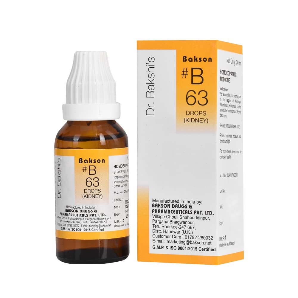 # B 63 Kidney Drops (30 ml)