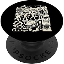 Excavator Operator Evolution Funny Heavy Equipment Job Work PopSockets Adhesive PopGrip