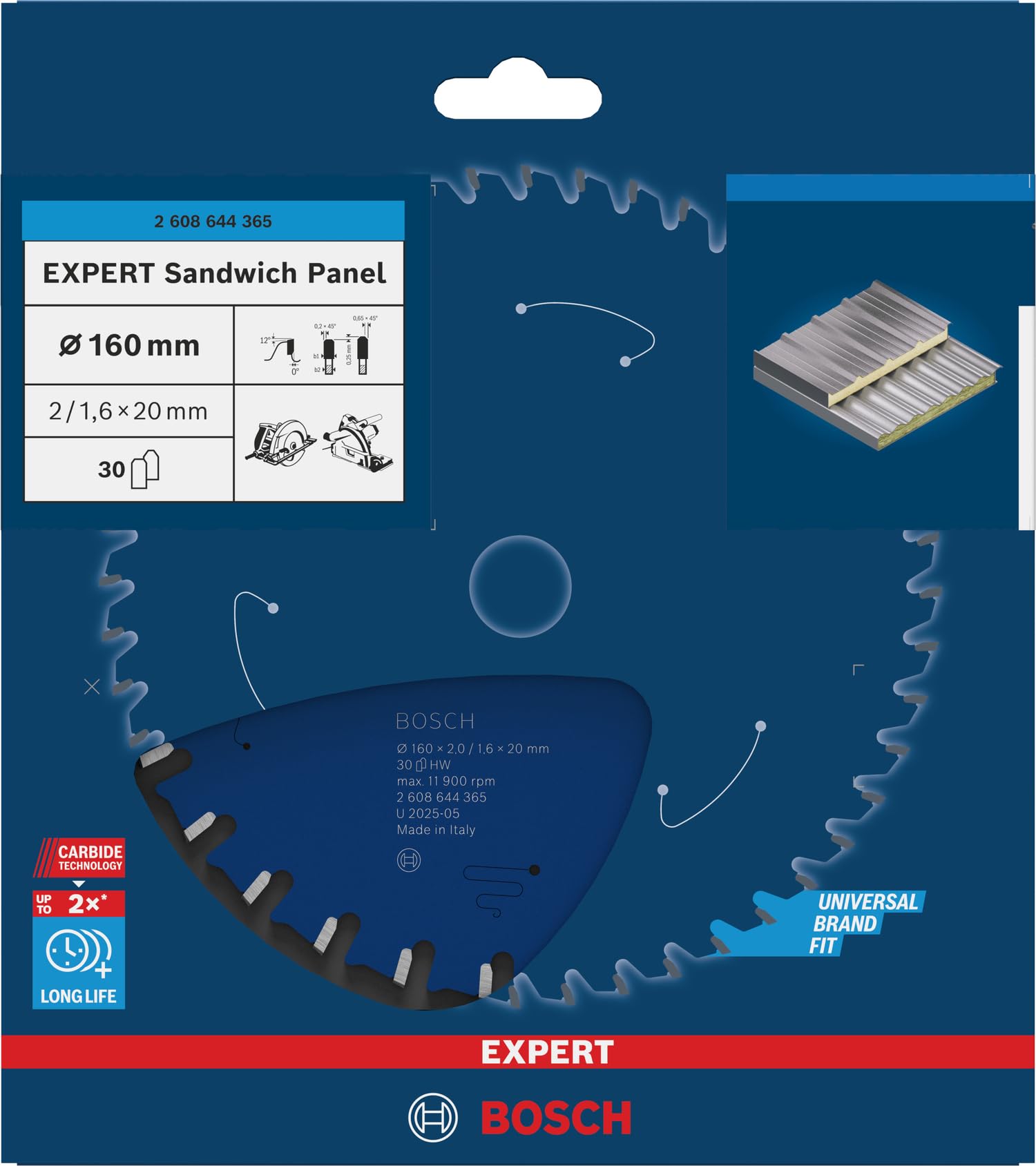 CSB Expert SandwichPanel:160x20x30D