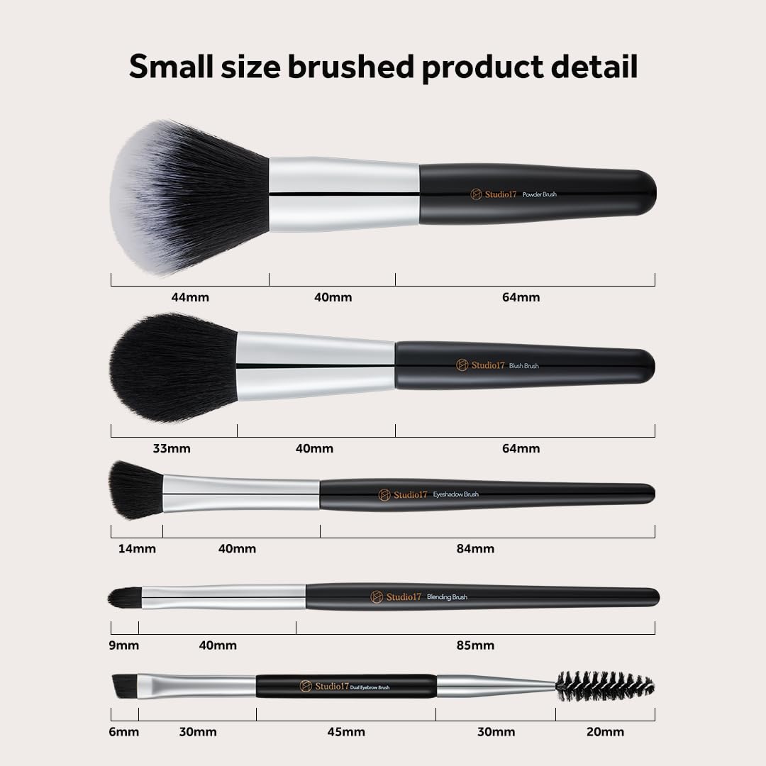 Amazon.co.jp: Studio17（スタジオ17） PORTABLE MAKEUP BRUSH SET