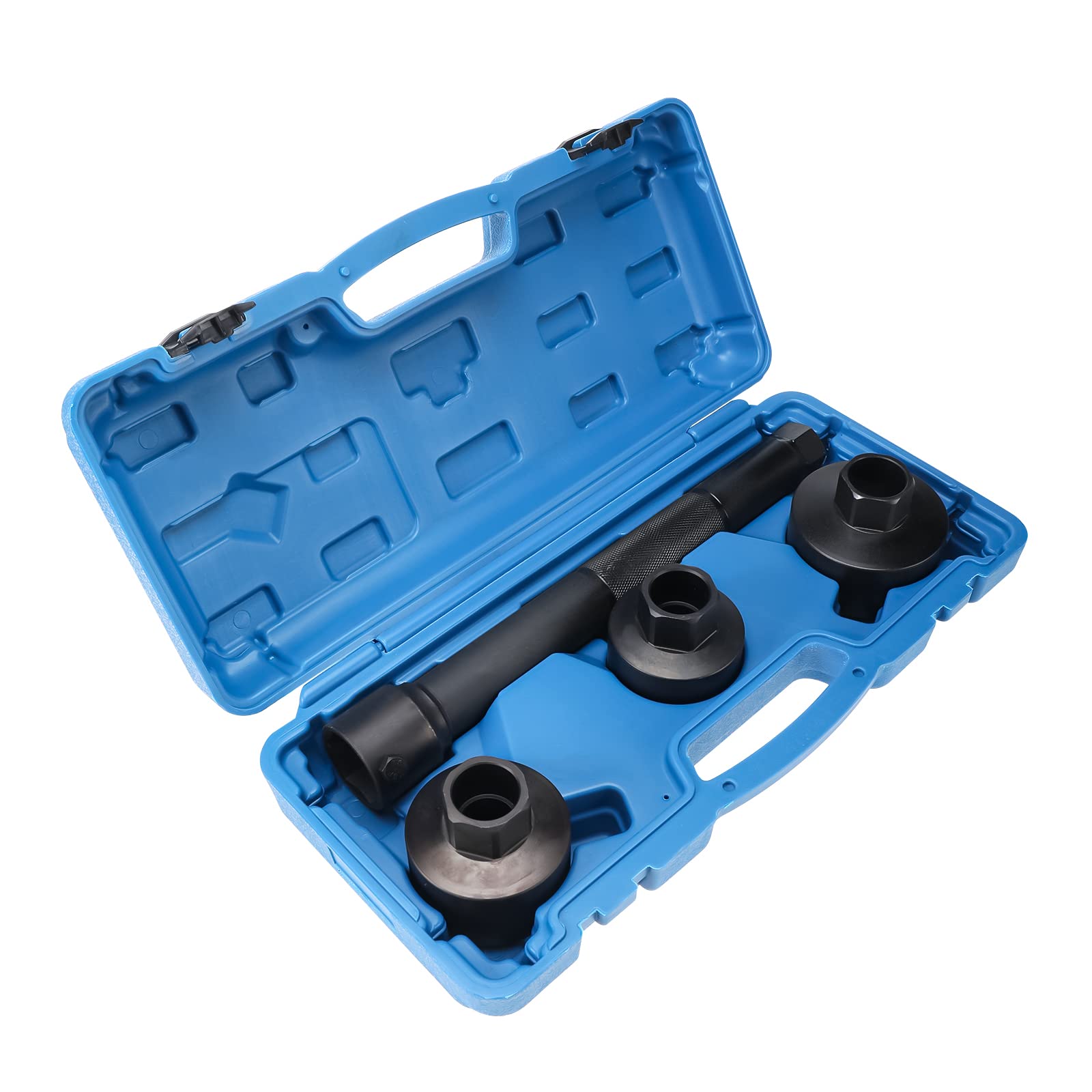 BOOMSTART 4 Pezzi Estrattore Tiranti Sterzo, 30-45mm Attrezzo Smontaggio Tiranti Sterzo Interno, Universale Estrattore Giunti Assiali Chiave Tirante Sterzo per Veicoli