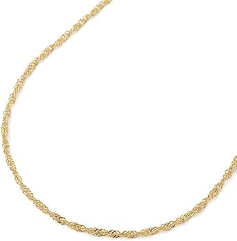 【K24】純金スクリューチェーンネックレス 純金 ネックレス K24 スクリュー チェーン 50cm メンズ