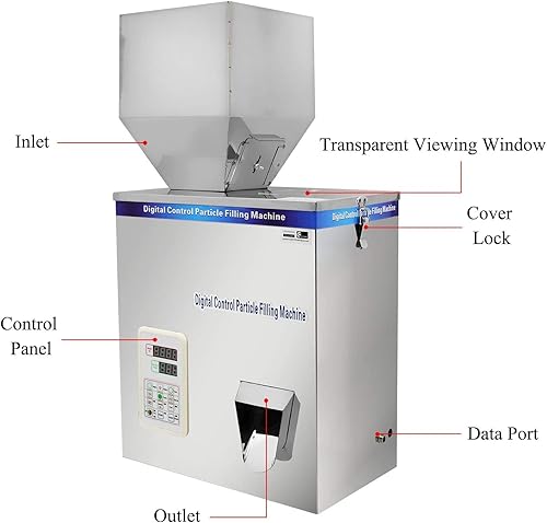 Miniatura 3 de CGOLDENWALL Máquina de envasado de llenado y ponderación de polvo completamente automática Máquina de envasado de medición automática Máquina de
