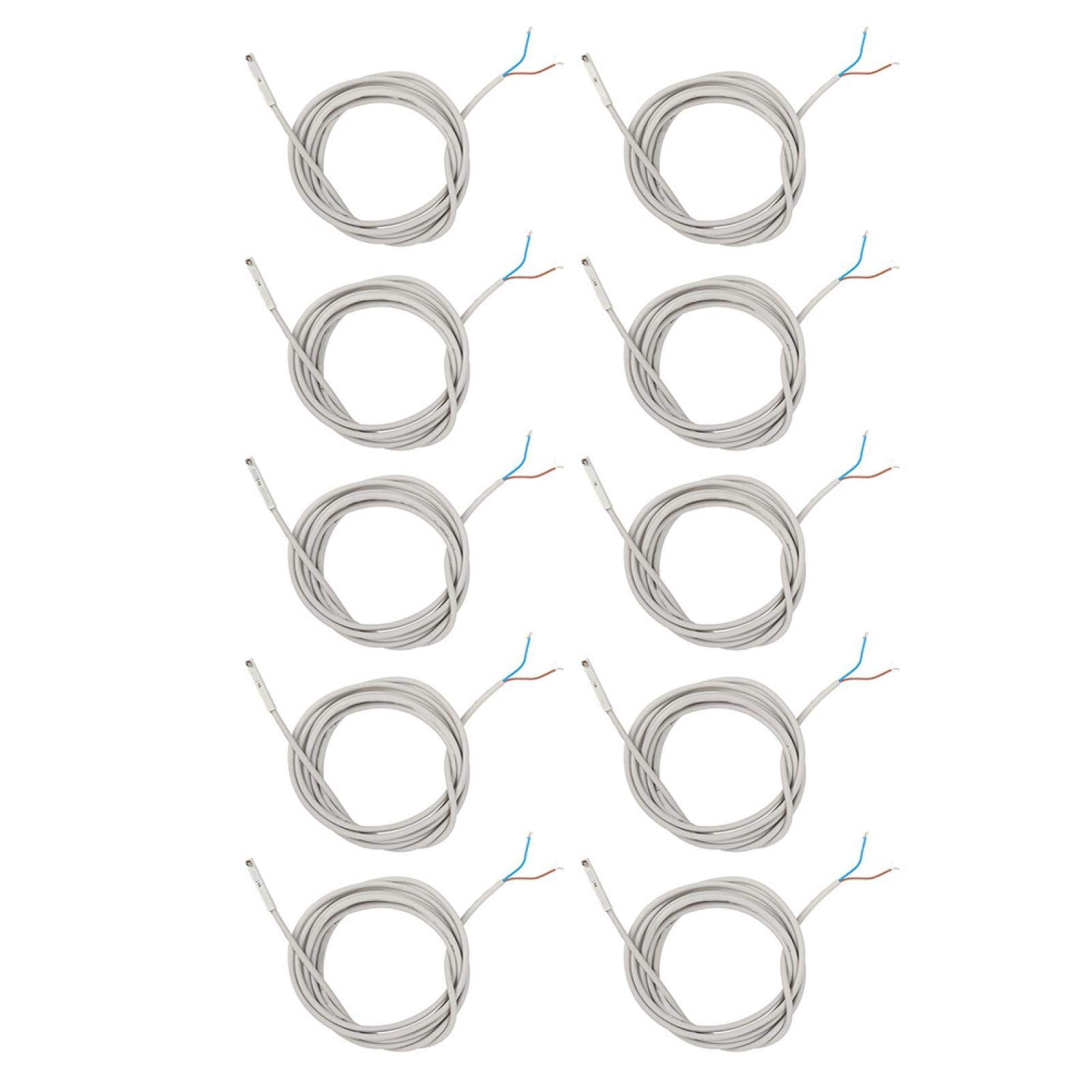 Magnetschalter, 10PCs Magnetschalter Näherungssensor Industriebedarf Hoher Kontaktwiderstand PVC