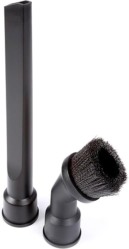 WORKSHOP Wet/Dry Vacs Shop Vacuum Accessories WS16012A Herramienta de doble ajuste y accesorios de cepillo para polvo para aspiradoras húmedas y
