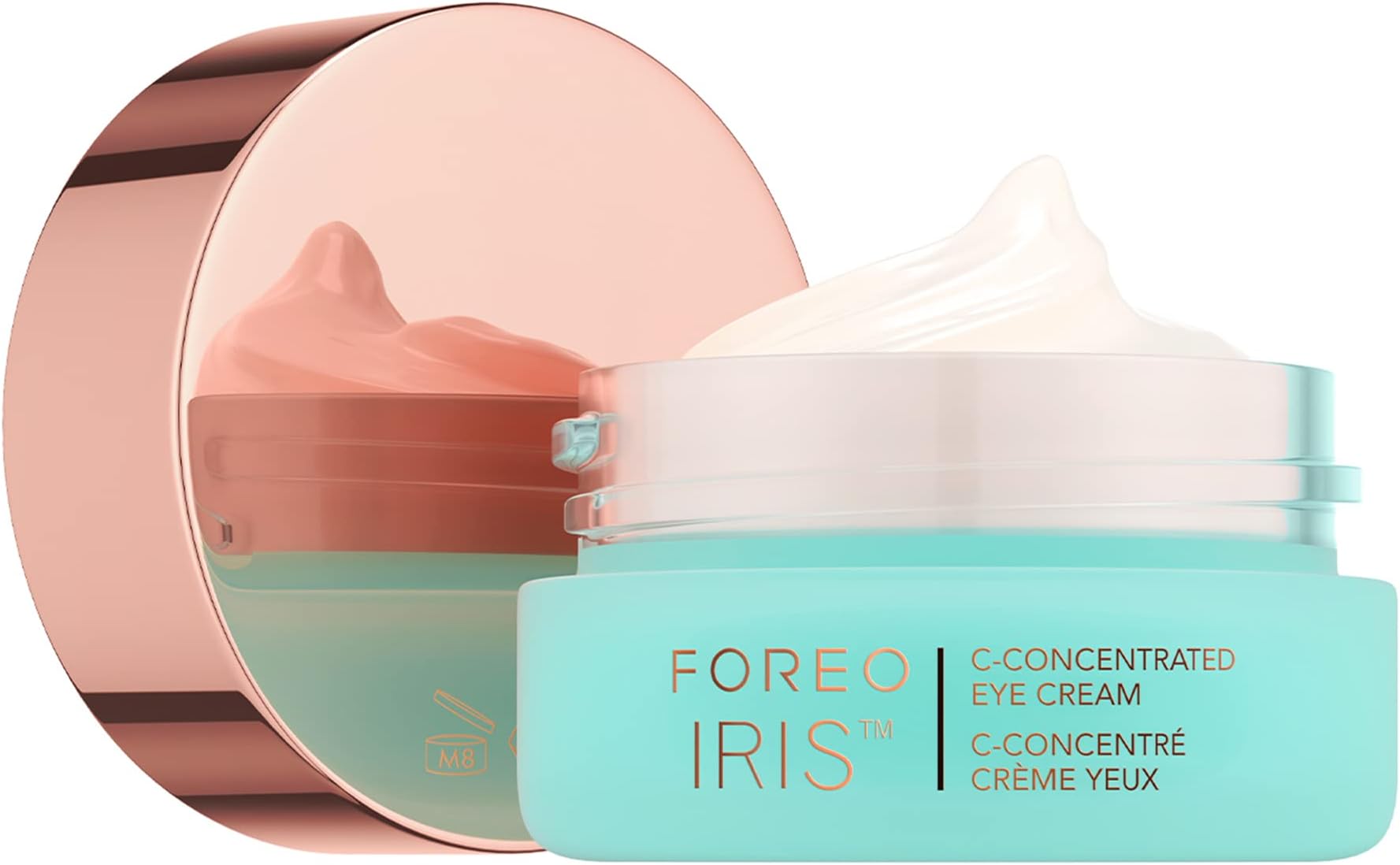 IRIS C-Concentrated Brightening Eye Cream for Dark Circles and Puffiness - Under Eye Brightener - Hyaluronic Acid - Antioxidant - Vegan - Travel Size - All Skin Types - 0.5 oz