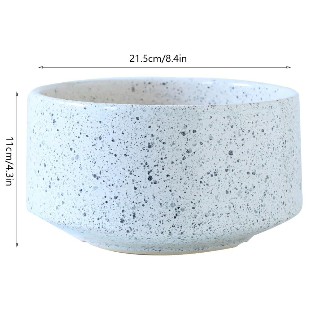 ARINAL Doniczka do sadzenia okrągły otwór ceramiczna doniczka sadzenie sukulentów kaktus nadaje się do sypialni salonu i wazonów biurowych doniczka na rośliny do wnętrz (kolor: D, rozmiar: S)