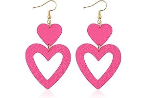 Jagucho Leather Earrings: A Valentine's Treat for Young Fashionistas