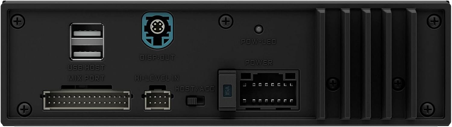 Alpine HDP-D90 Amplifier rear connections