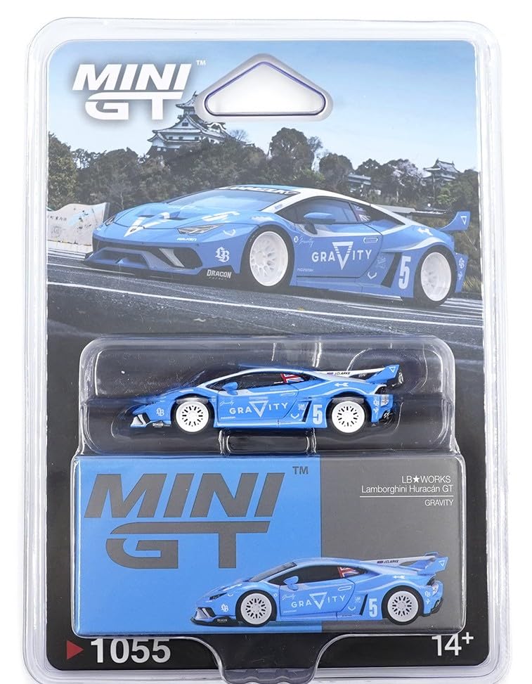 Diecast Model Car Compatible with Mini GT 1:64 Lamborghini Huracán