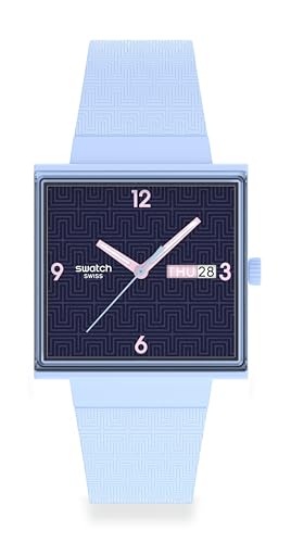 Swatch Unisex Casual Bright Angle SO34L701 - Blue Bioceramic Quartz
