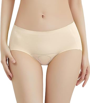 Panegy Womens Camel Toe Concealer Briefs Seamless Camel Toe Cover Pants Ice Silky Workout Panties