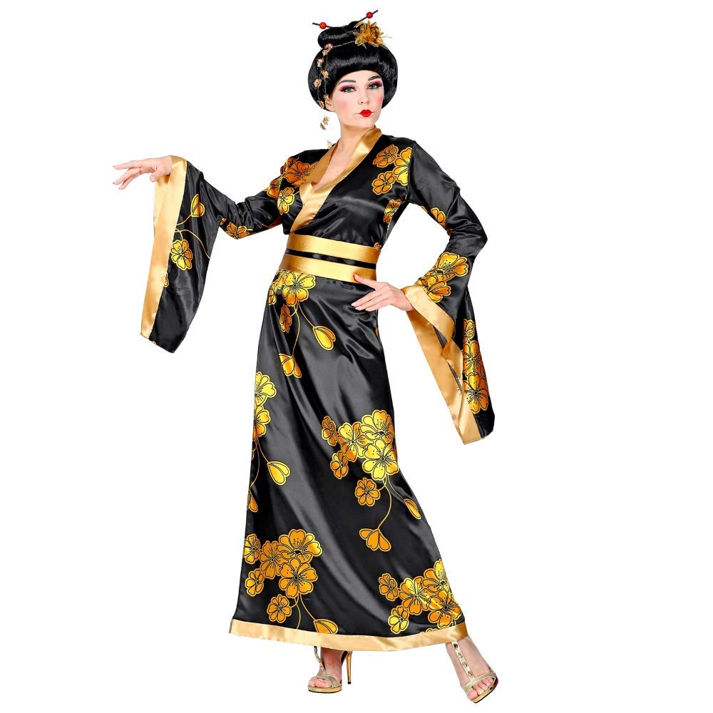 Costume di carnevale, Geisha, giapponese, vestito, travestimento, per  adulto, halloween, feste a tema : Amazon.it: Giochi e giocattoli