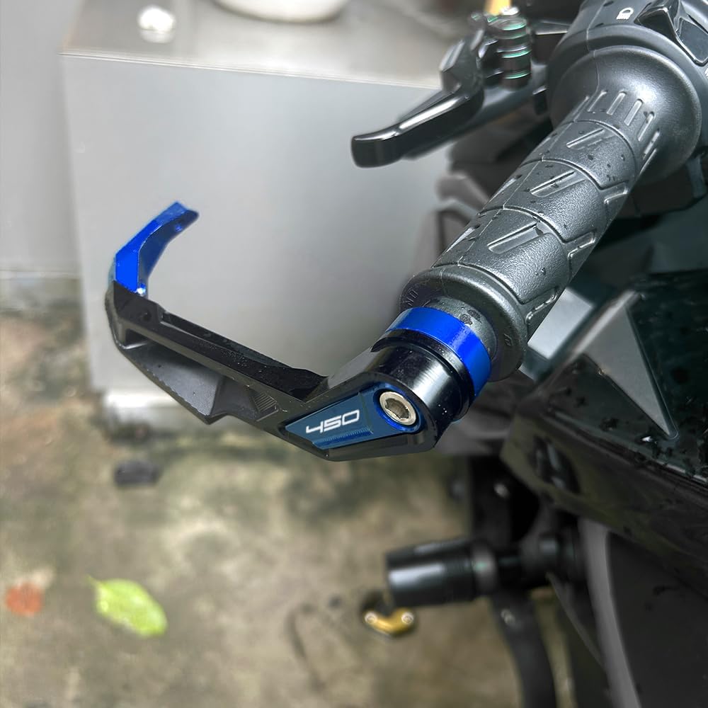 Compatible with 2025 CF 450SS 450SR 450NK NK 450 450 SR 450 SS 450CLC 2026 2025 2024 2023 CNC Motorcycle Handguards Handlebar Grip Guard Brake Clutch Lever Guards Protector (Black)