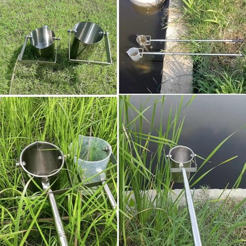 Kit d'échantillonnage d'eau avec perche extensible de 1,5 à 6 m