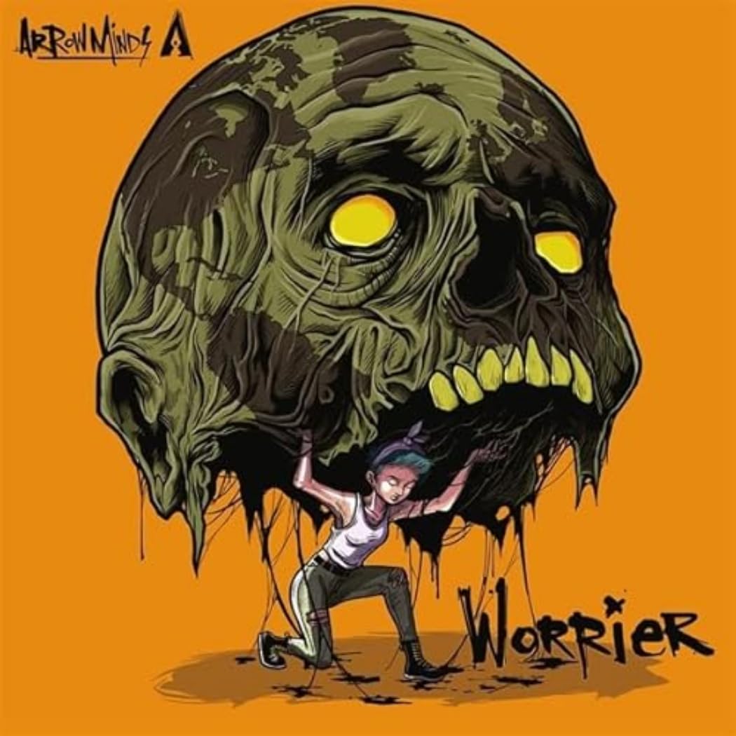 Worrier (Turquoise/Black Marble)