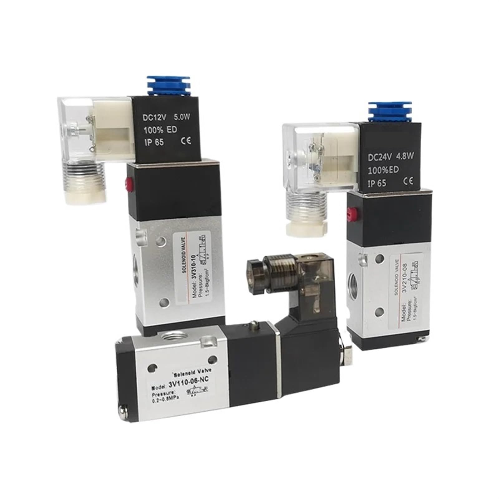 Électrovanne 3V110-06-NO DC24V | Valve pneumatique 3 voies 2 positions