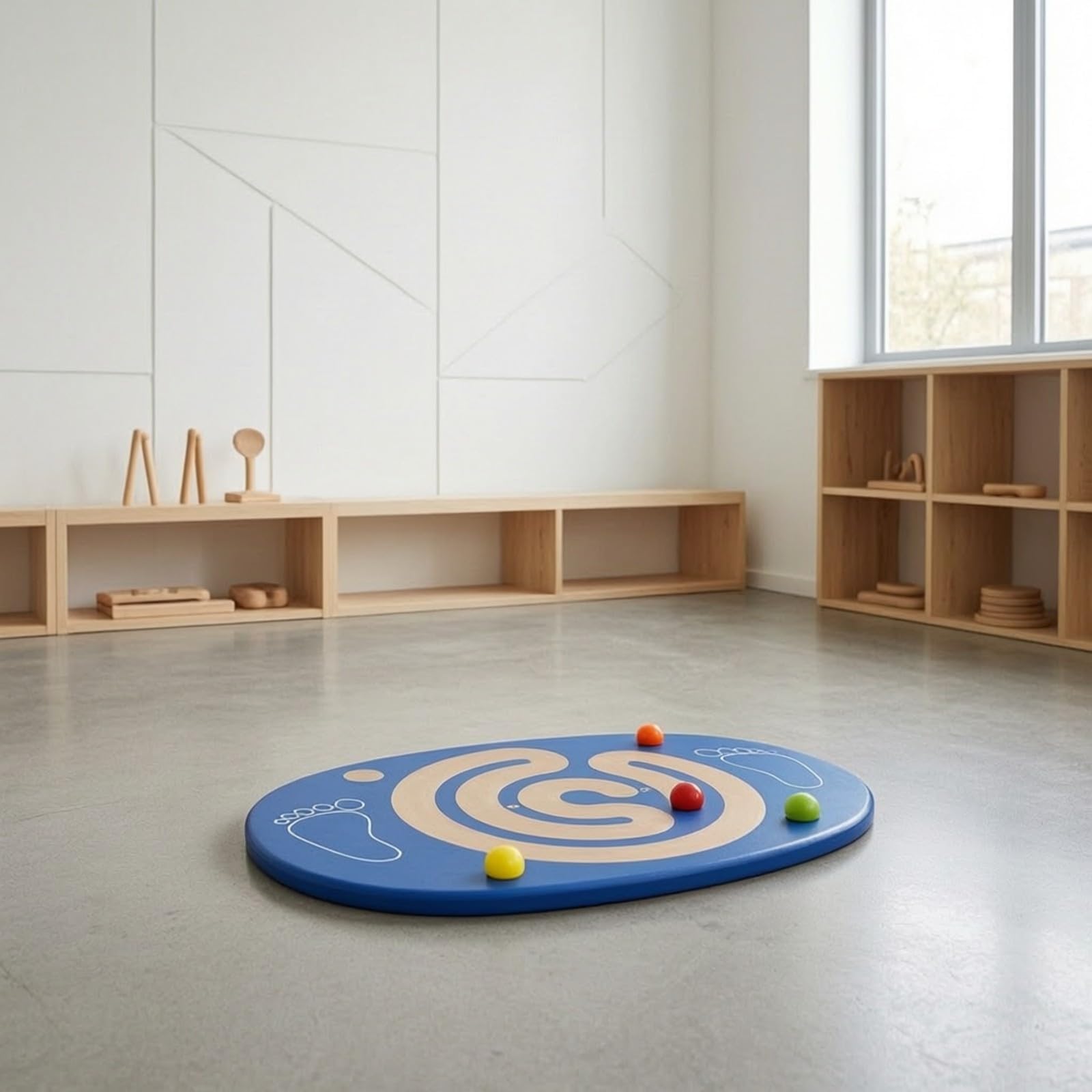 Colcolo Tabla Balance Compacta | Antislizante, Ligera, Juguete, para Casa, Niños