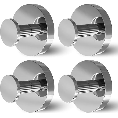 Shower Hooks for Inside Shower,Suction Cup Hooks for Glass Window,Removable Towel Hooks for Bathrooms,4 Packs(Mirror)