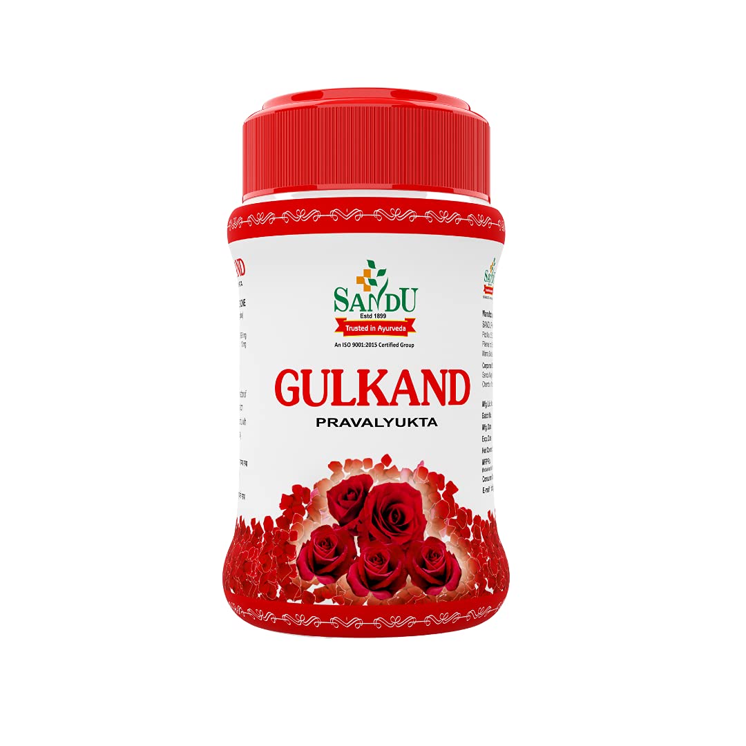 Sandu Gulkand (Pravalyukta) | Made Using Organic Hand-Picked Rose Petals | Excellent Coolant (1 Kg) (B095YSWX76) Amazon Price History, Amazon Price Tracker