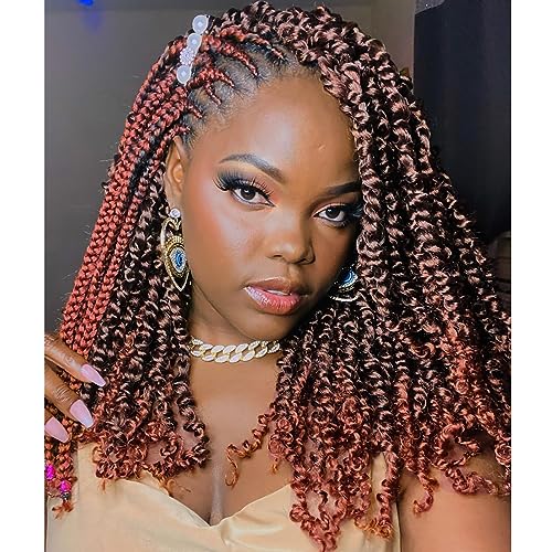 Passion Twist Hair 14 Inch Pre-twisted Passion...