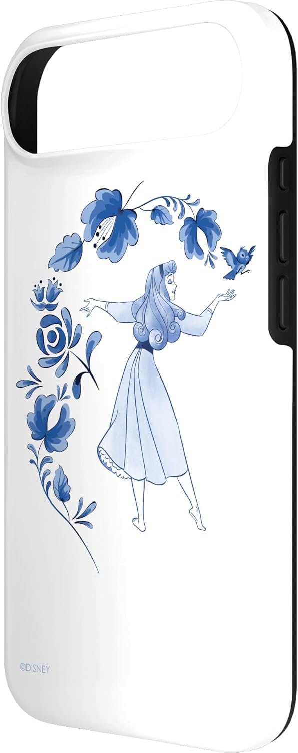 Disney Sleeping Beauty Princess Aurora Blue Floral Case for iPhone Air
