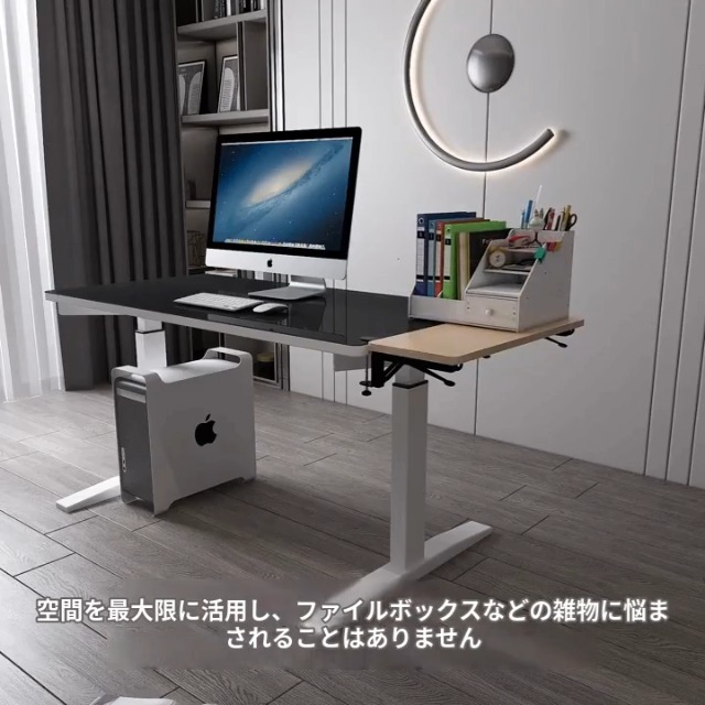 Amazon.co.jp: デスクエクステンダー クランプ式 折りたたみ デスク