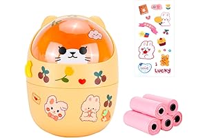 Adorable Mini Trash Can: Your Desk's Delight!