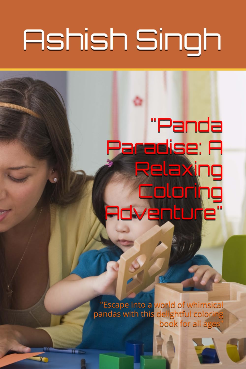 Panda Paradise: A Relaxing Coloring Adventure": "Escape into a world of whimsical pandas with this delightful coloring book for all ages