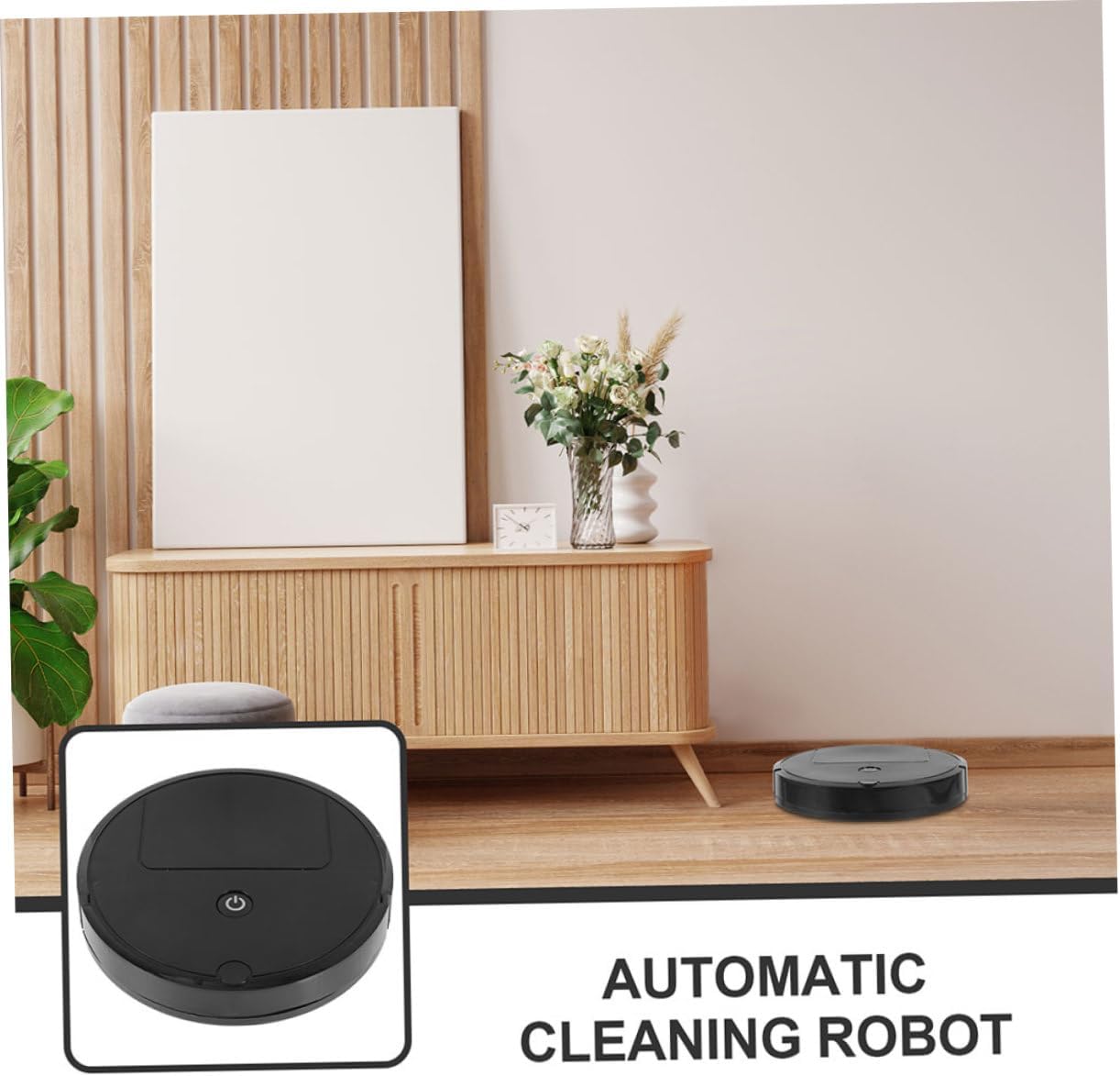 Mikinona Sweeping Robot Cleaner Floor Mopping Machine Self-Charging Robotic Home Cleaner