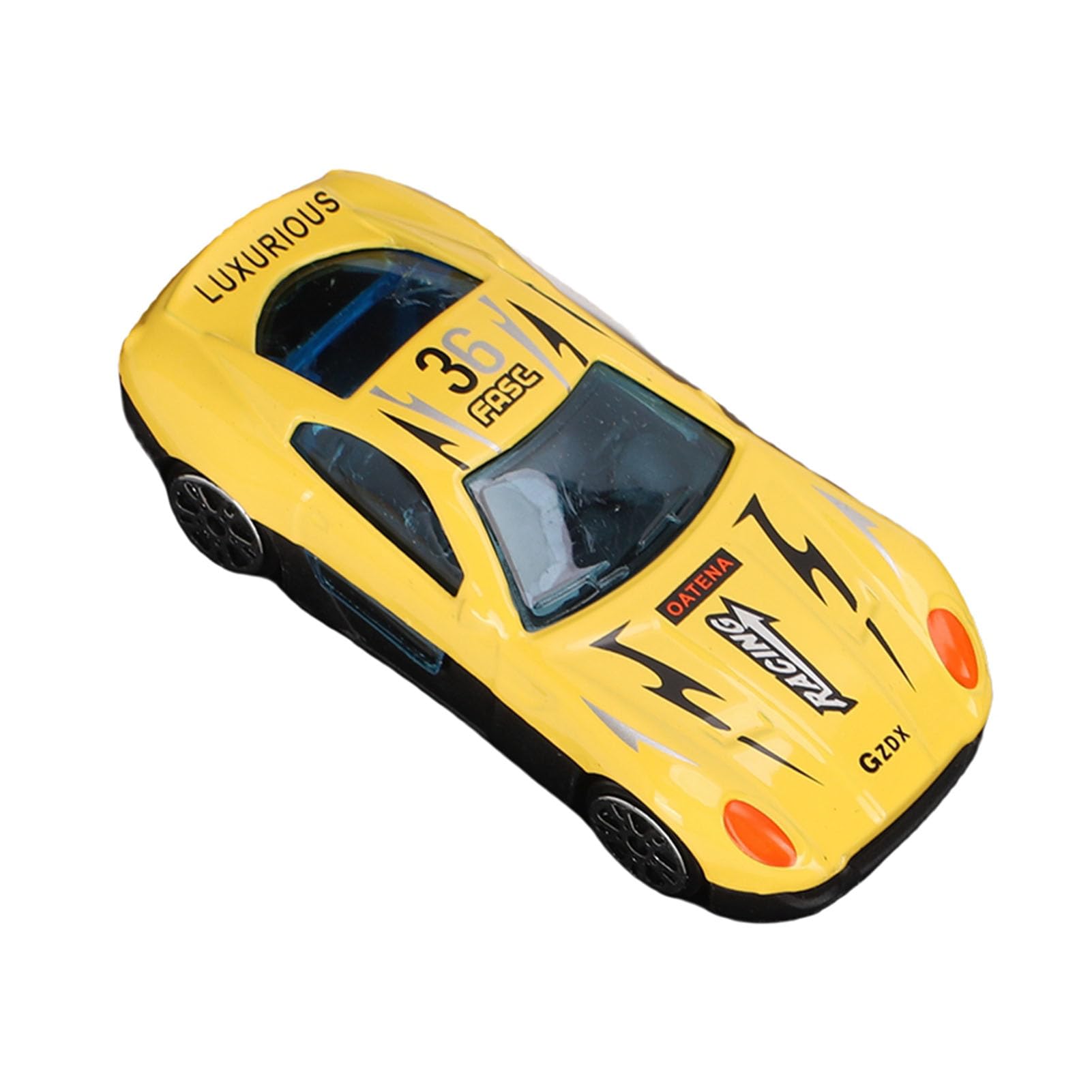 Topiky Pista da Corsa Flessibile per Ragazzi 3-10, Pista da Corsa Portatile Arrotolabile con 4 Macchinine a gravità, Set da Gioco per Costruzione di Piste Flessibili Fai da Te, Senza Batterie (BLACK)