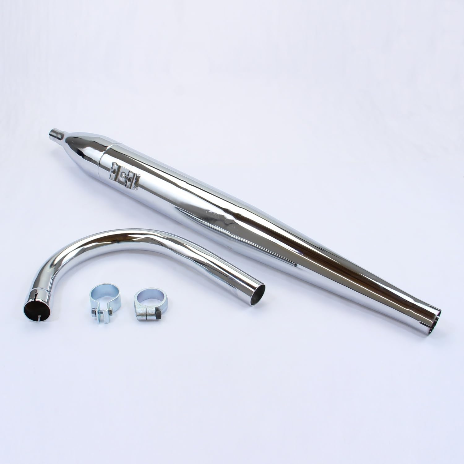 Auspuff + Krümmer SET kompatibel mit Zündapp KS 50 Super SL Typ 516-001 (ab FG-Nr. 6209474)