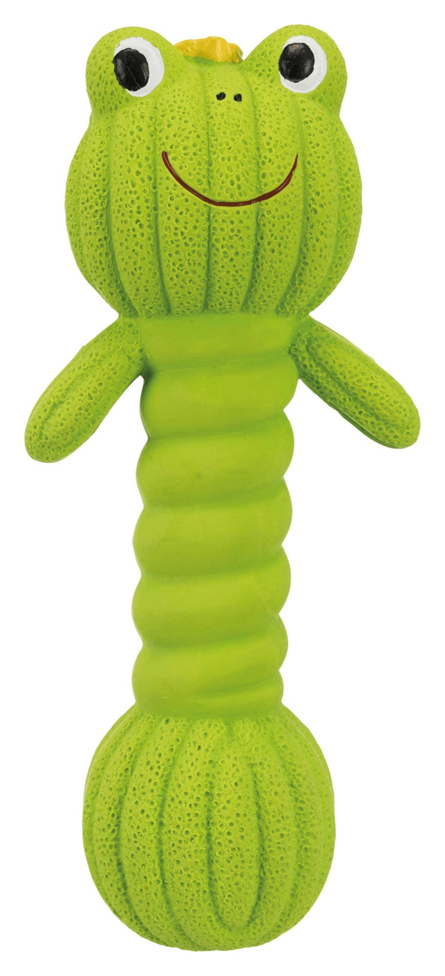 Trixie: - Dumbbell Frog Toy for Dogs | Made with Durable and Non-Toxic Latex Material, Great for Playing Fetch and Retrieve | Comes with a Squeaker for Added Fun - 18 cm (B09NMM3V9L) Amazon Price History, Amazon Price Tracker