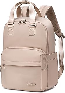 شنطة ظهر كاجوال، شنطة ظهر للاب توب مع مساحات تخزين متعددة للمكتب قابلة للتحويل، شنطة يد عصرية وخفيفة الوزن للاستخدام اليومي للنساء من شانتريا، 14 لترًا-CB00778