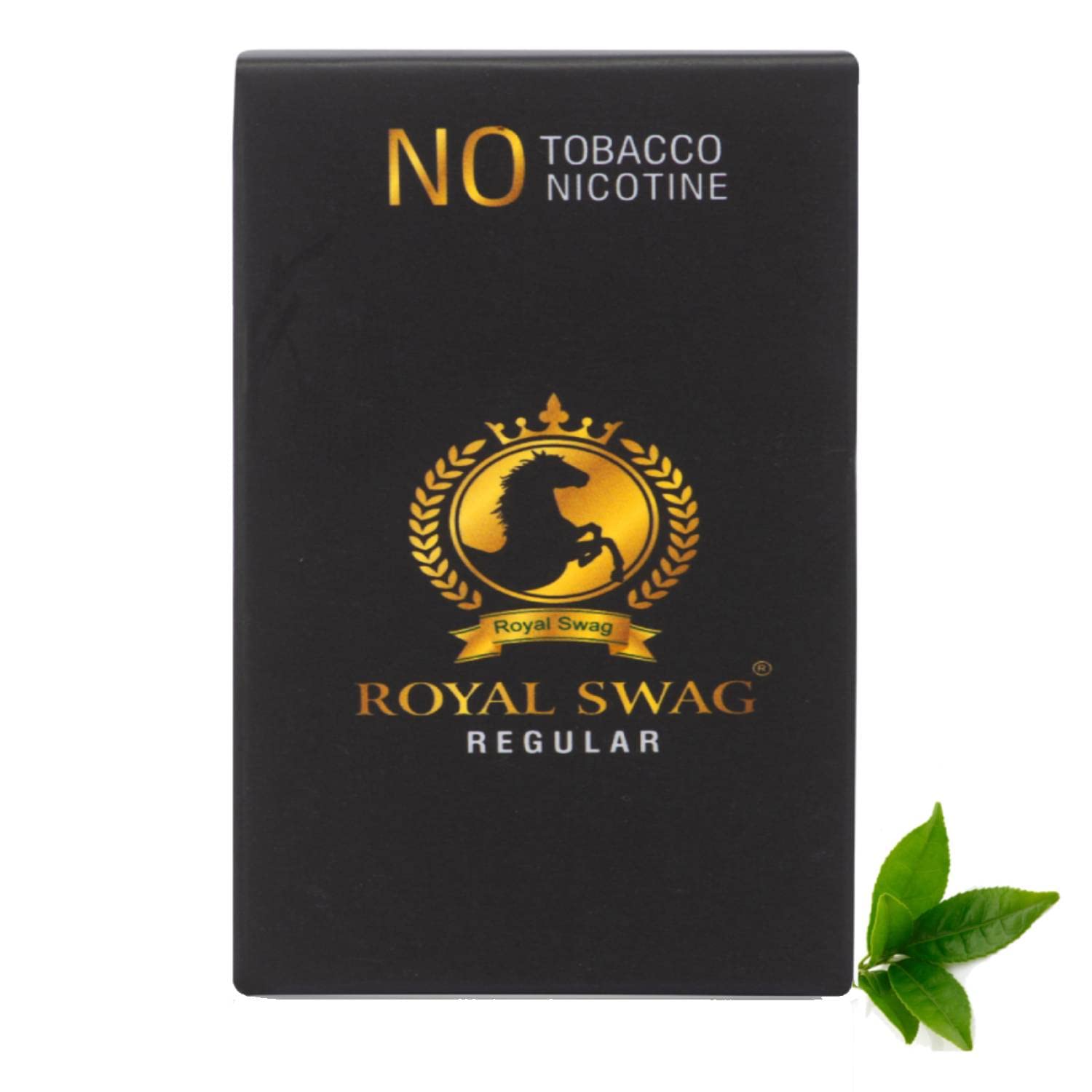 ROYAL SWAG Herbal Cigarettes 100% Tobacco Free and Nicotine Free Regular Flavoured(Pack Of 10 Sticks) With Ayurvedic and Natural Herbs Clove, Tulsi & Green Tea| Herbal Smokes (Non-Addictive) (B0BV6Z58DV) Amazon Price History, Amazon Price Tracker