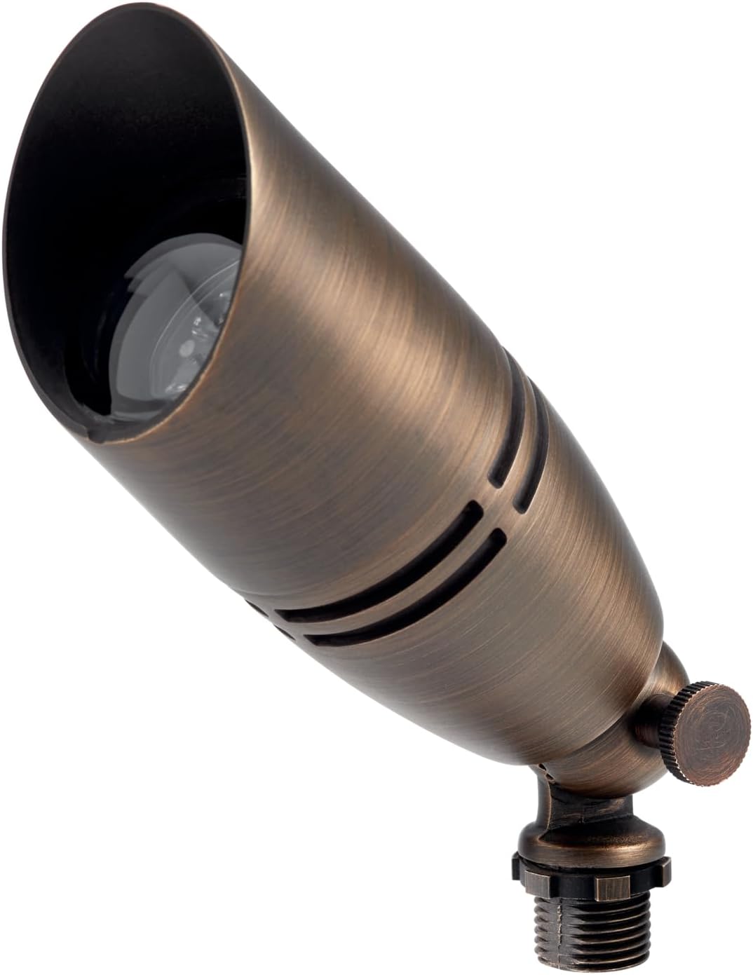 Kichler 12V MR-16 Fixed Socket Brass Accent Light Centennial Brass