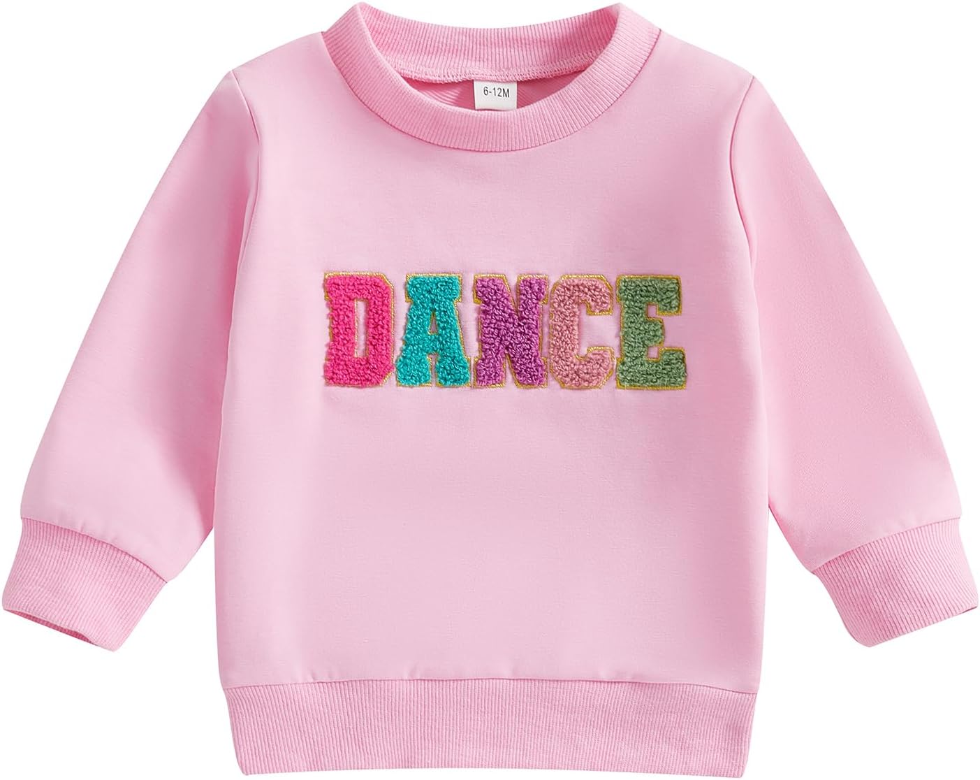 Baby Boy Girl Outfit Colorful Letter Embroidery Sweatshirt Long Sleeve Crewneck Sweater Toddler Fall Clothes Baby Boy Girl Outfit Colorful Letter Embroidery Sweatshirt Long Sleeve Crewneck Sweater Toddler Fall Clothes