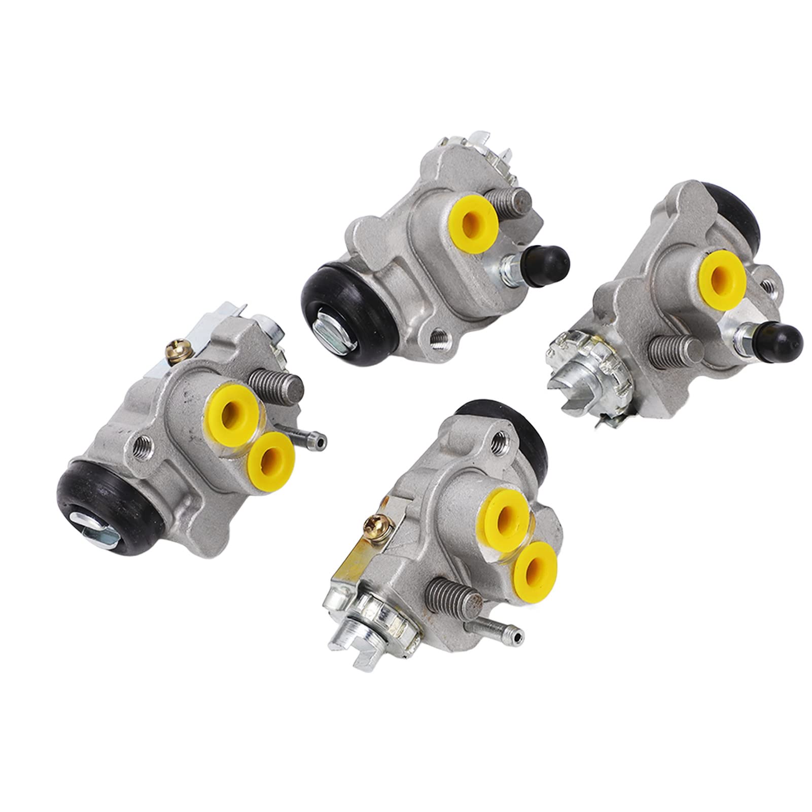 Matybobe Cilindros de la Rueda del Freno Delantero 45350 HN5 N01 Conjunto para Capataz 450 TRX400FW TRX450FE Convierte Eficientemente la Fuerza Hidráulica en Material de Acero