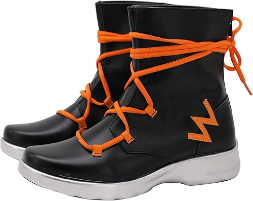 Miniatura 3 de Viper - Botas altas negras para mujer, disfraz de Halloween y cosplay