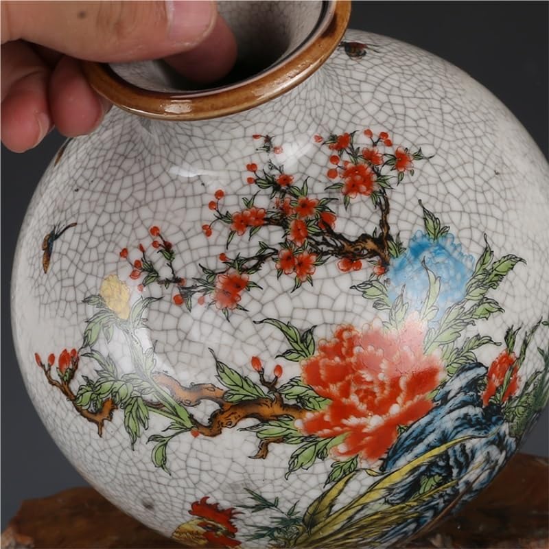 Vasen Wohndeko Wohnzimmer Regal Kreative Keramik Vase Hand bemalt Persönlichkeit Antikes Porzellan Chinesische Ornamente