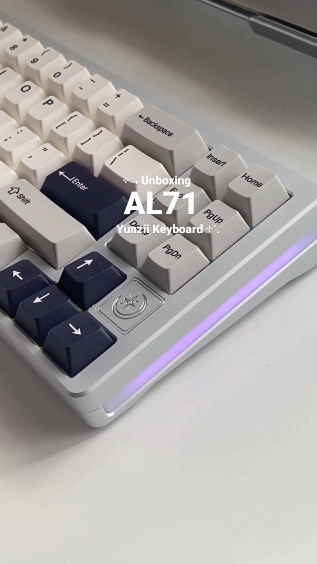 ★YU★ Amazon.com: YUNZII SK71 71 Keys Hot Swappable Wired Mechanical
