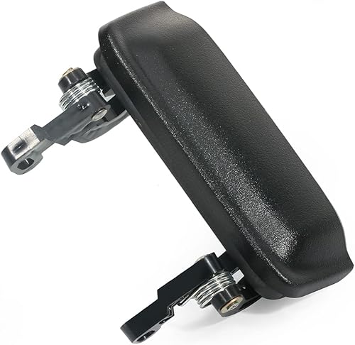 Miniatura 5 de ECCPP Manijas de puerta exterior exterior exterior delantera lado del pasajero para Ford Ranger 1998-2011 para Ford Ranger negro (2 piezas)