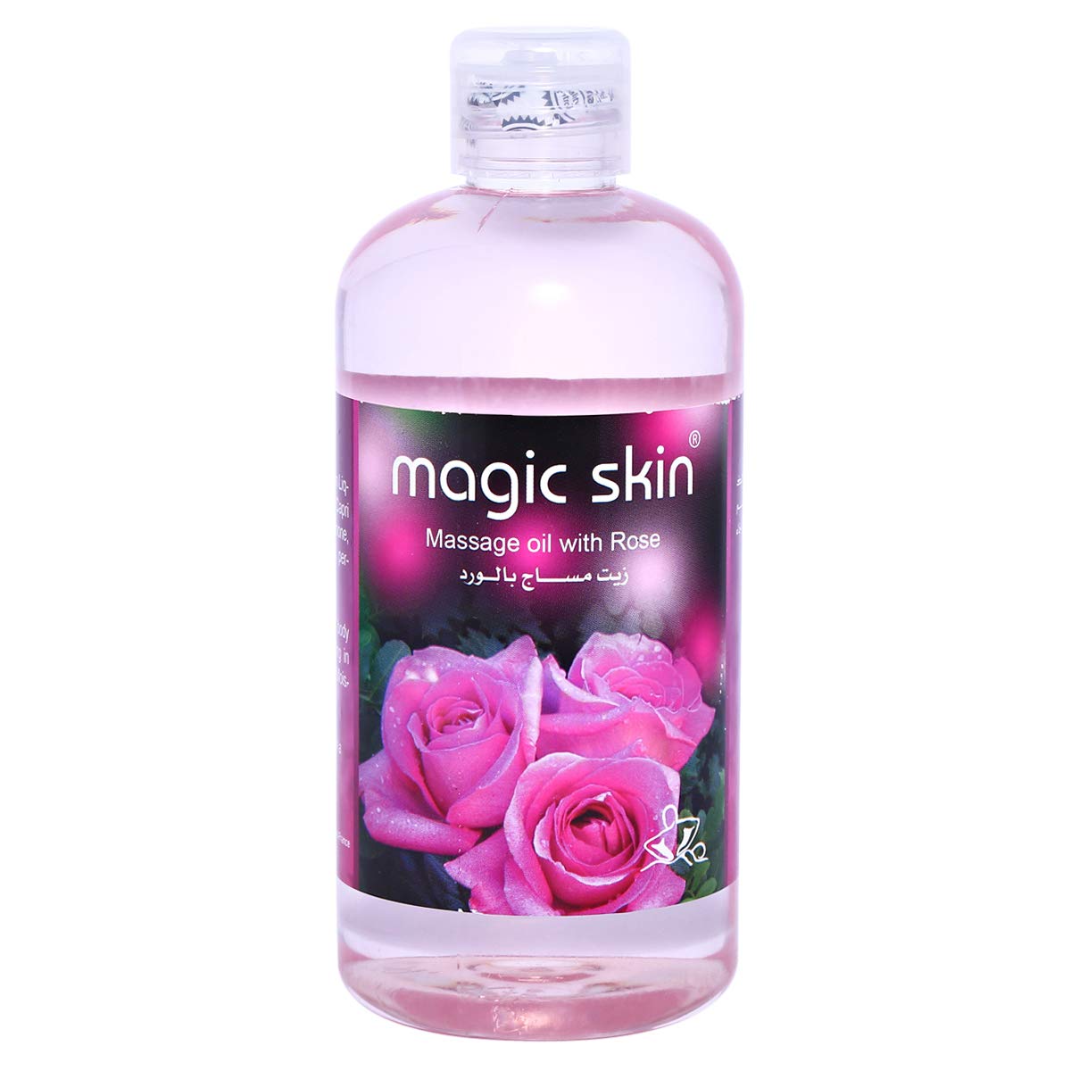 Magic Skin Rose Body Massage Oil (Pink,500ml)