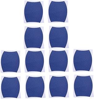 ibasenice 12 Peças Filme De Fibra De Carbono Protetor De Arranhões De Porta De Carro Filme Protetores De Porta De Carro Para Veículos Filme De Proteção De Pintura De Carro Filme De Maçaneta