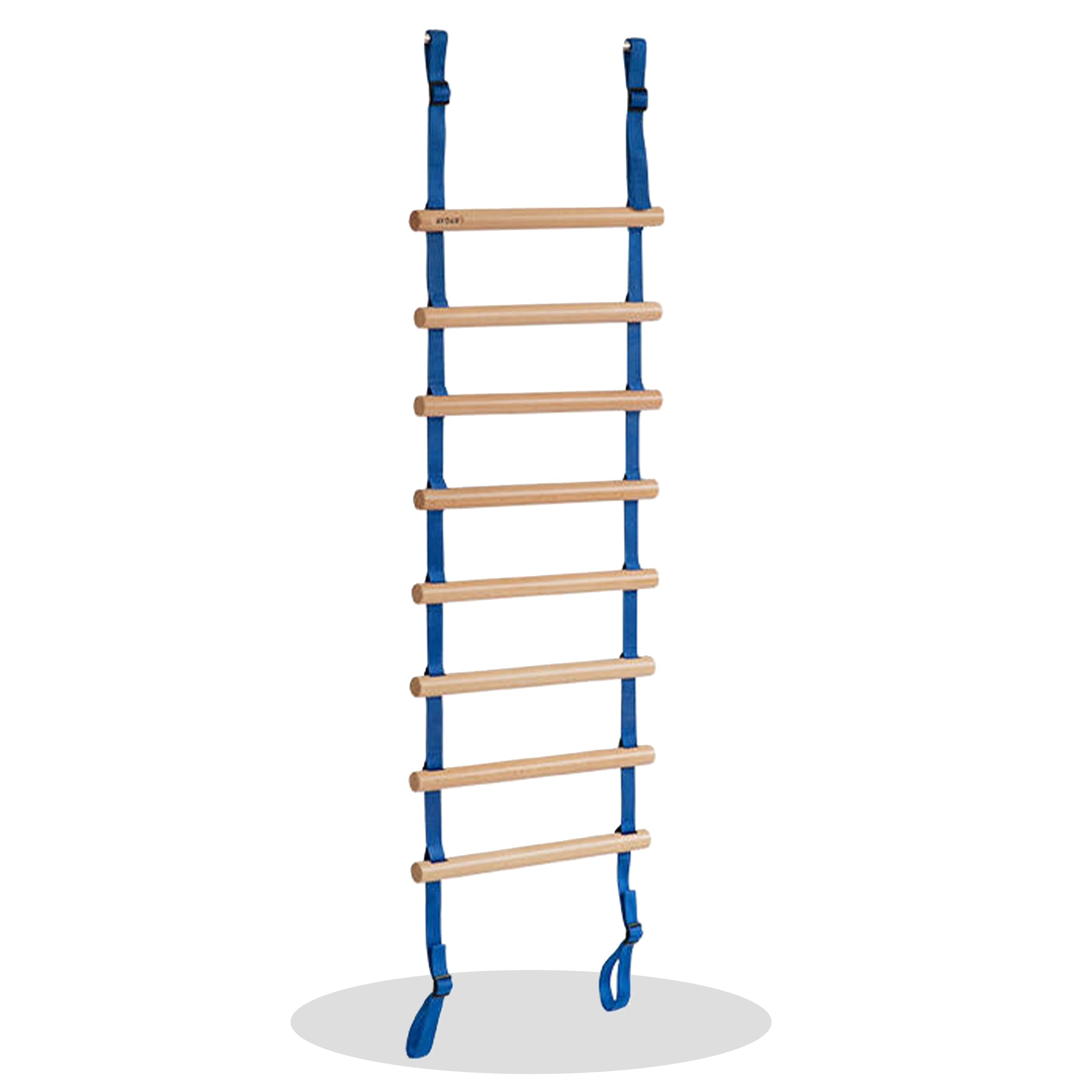 AVDAR Rope Ladder for Kids Designed for Indoor Jungle Gyms, Wooden Swing Rope Ladder, Indoor Playground Accessories Tree House Accessories
