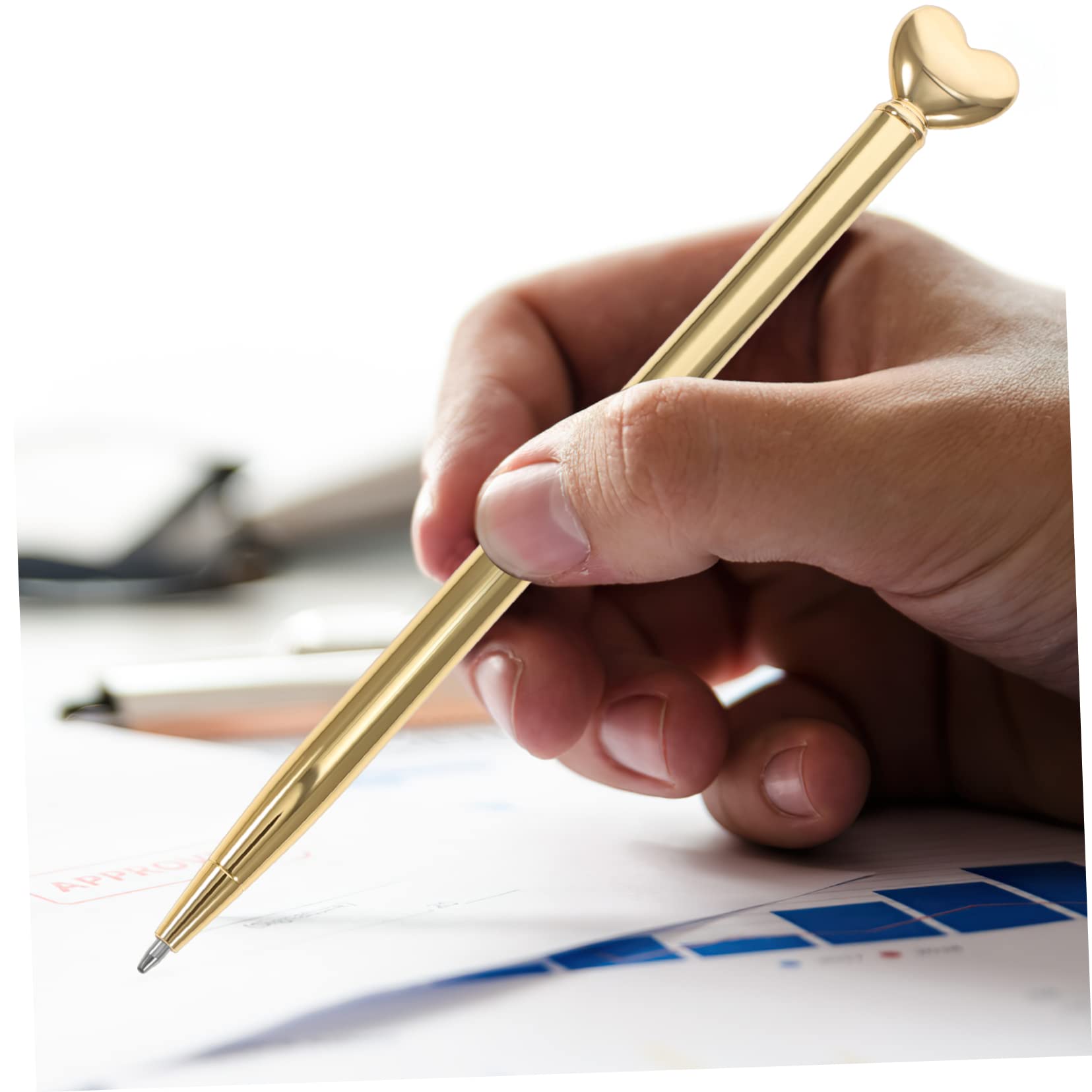 SHINEOFI 36 Pz Penna Di Metallo Penne Da Scrittura Multifunzione Penna a Sfera Per Uso Quotidiano Penne a Sfera a Inchiostro Penna Da Scrittura Per Uso Quotidiano Golden