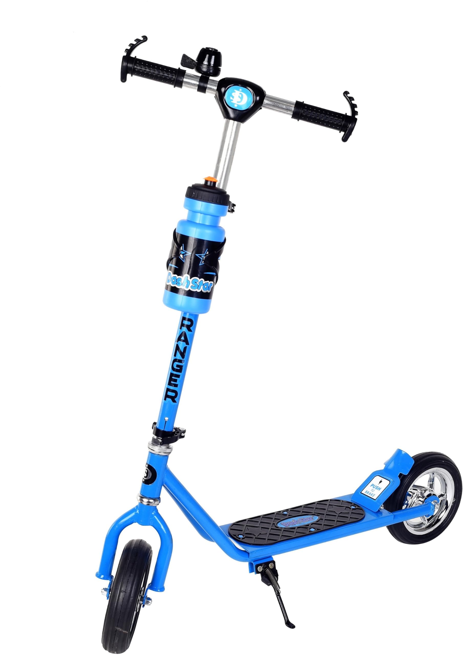 Ds Dash Star Ranger Foldable Two Wheel Scooter with Water Bottle & Bell (Blue) (B0CY58X3VB) Amazon Price History, Amazon Price Tracker