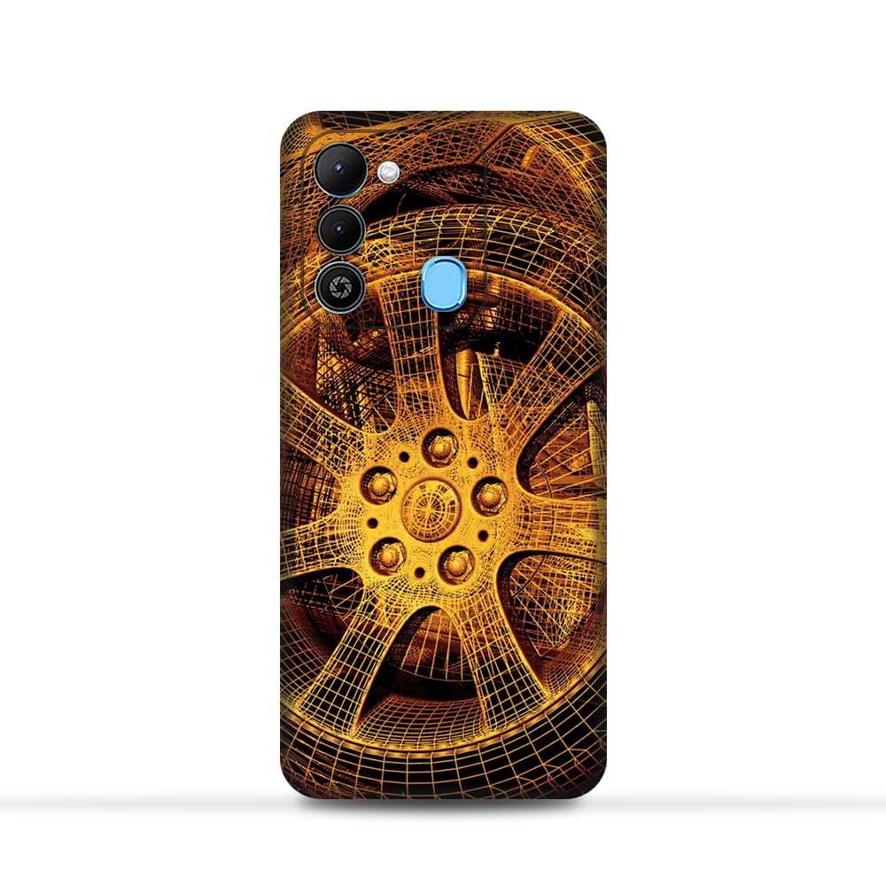 AMC Design TPU Mobile Case Cover for Tecno Spark 9 with Art design 03